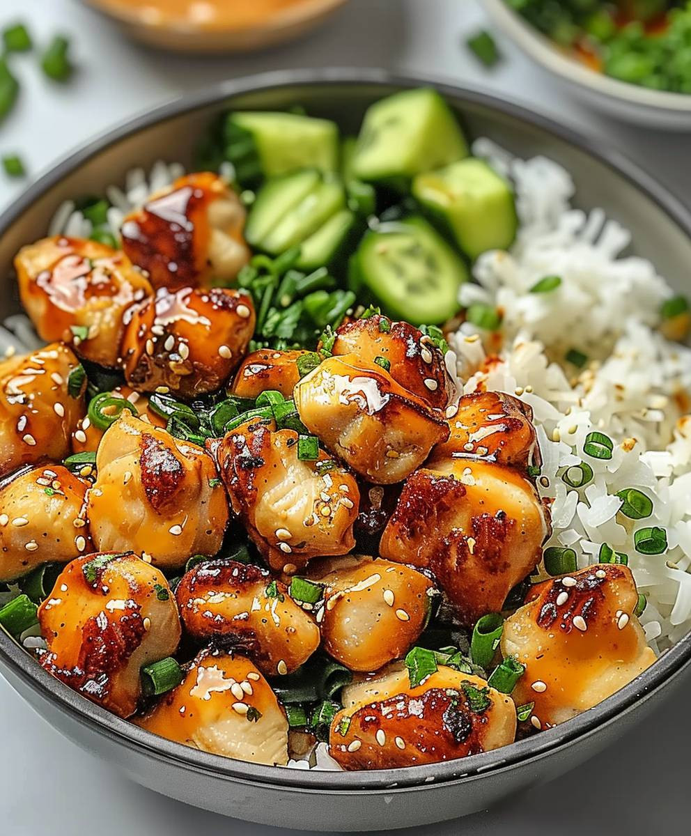 Hot Honey Chicken Bowl